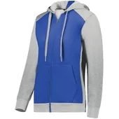 Augusta Ladies Three-Season Fleece Full Zip Hoodie 6901