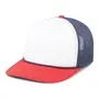 WHITE/NAVY/RED