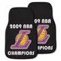 Fan Mats Los Angeles Lakers 2009 Nba Champions Front Carpet Car Mat Set - 2 Pieces