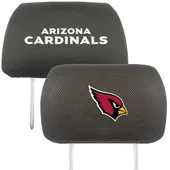 Fan Mats Arizona Cardinals Embroidered Head Rest Cover Set - 2 Pieces