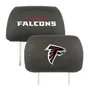 Fan Mats Atlanta Falcons Embroidered Head Rest Cover Set - 2 Pieces