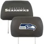 Fan Mats Seattle Seahawks Embroidered Head Rest Cover Set - 2 Pieces