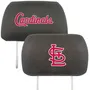 Fan Mats St. Louis Cardinals Embroidered Head Rest Cover Set - 2 Pieces