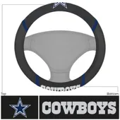 Fan Mats Dallas Cowboys Embroidered Steering Wheel Cover