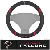 Fan Mats Atlanta Falcons Embroidered Steering Wheel Cover