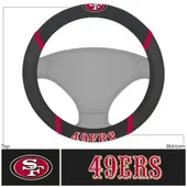 Fan Mats San Francisco 49Ers Embroidered Steering Wheel Cover