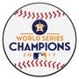 Fan Mats Houston Astros 2017 Mlb World Series Champions Baseball Rug - 27In. Diameter