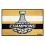 Fan Mats Pittsburgh Penguins Starter Mat Accent Rug - 19In. X 30In., 2017 Nhl Stanley Cup Champions