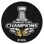 Fan Mats Chicago Blackhawks Hockey Puck Rug - 27In. Diameter, 2015 Nhl Stanley Cup Champions