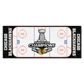 Fan Mats Chicago Blackhawks Field Runner Mat - 30In. X 72In.