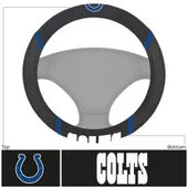 Fan Mats Indianapolis Colts Embroidered Steering Wheel Cover