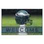 Fan Mats Philadelphia Eagles Rubber Door Mat - 18In. X 30In.