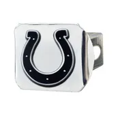 Fan Mats Indianapolis Colts Chrome Metal Hitch Cover With Chrome Metal 3D Emblem