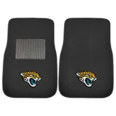 Fan Mats Jacksonville Jaguars Embroidered Car Mat Set - 2 Pieces