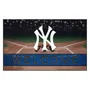 Fan Mats New York Yankees Rubber Door Mat - 18In. X 30In.