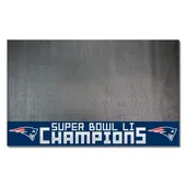 Fan Mats New England Patriots Vinyl Grill Mat - 26In. X 42In., 2017 Super Bowl Li Champions