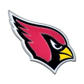 Fan Mats Arizona Cardinals 3D Color Metal Emblem