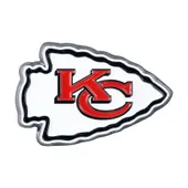 Fan Mats Kansas City Chiefs 3D Color Metal Emblem