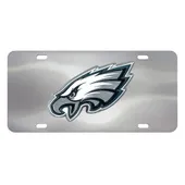 Fan Mats Philadelphia Eagles 3D Stainless Steel License Plate