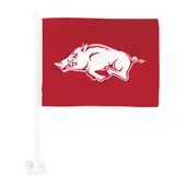 Fan Mats Arkansas Razorbacks Car Flag Large 1Pc 11" X 14"