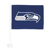 Fan Mats Seattle Seahawks Car Flag Large 1Pc 11" X 14"