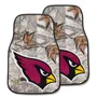 Fan Mats Arizona Cardinals Camo Front Carpet Car Mat Set - 2 Pieces