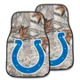 Fan Mats Indianapolis Colts Camo Front Carpet Car Mat Set - 2 Pieces