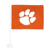 Fan Mats Clemson Tigers Car Flag Large 1Pc 11" X 14"