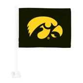 Fan Mats Iowa Hawkeyes Car Flag Large 1Pc 11" X 14"