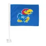 Fan Mats Kansas Jayhawks Car Flag Large 1Pc 11" X 14"