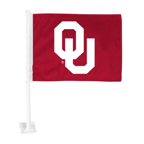 Fan Mats Oklahoma Sooners Car Flag Large 1Pc 11" X 14"