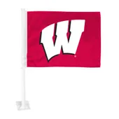 Fan Mats Wisconsin Badgers Car Flag Large 1Pc 11" X 14"