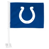 Fan Mats Indianapolis Colts Car Flag Large 1Pc 11" X 14"