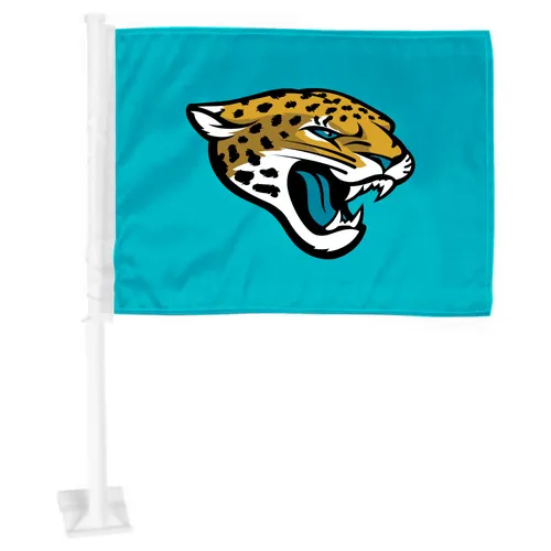 Fan Mats Jacksonville Jaguars Car Flag Large 1Pc 11" X 14"