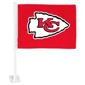 Fan Mats Kansas City Chiefs Car Flag Large 1Pc 11" X 14"