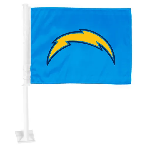 Fan Mats Los Angeles Chargers Car Flag Large 1Pc 11" X 14"