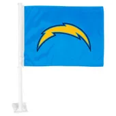 Fan Mats Los Angeles Chargers Car Flag Large 1Pc 11" X 14"