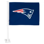 Fan Mats New England Patriots Car Flag Large 1Pc 11" X 14"