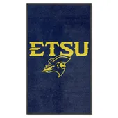 Fan Mats East Tennessee 3X5 High-Traffic Mat With Durable Rubber Backing - Portrait Orientation