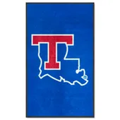 Fan Mats Louisiana Tech 3X5 High-Traffic Mat With Durable Rubber Backing - Portrait Orientation