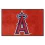 Fan Mats Los Angeles Angels 4X6 High-Traffic Mat With Durable Rubber Backing - Landscape Orientation