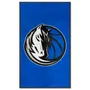 Fan Mats Dallas Mavericks 3X5 High-Traffic Mat With Durable Rubber Backing - Portrait Orientation