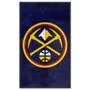 Fan Mats Denver Nuggets 3X5 High-Traffic Mat With Durable Rubber Backing - Portrait Orientation