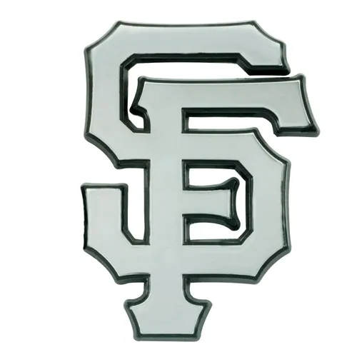 Fan Mats San Francisco Giants 3D Chrome Metal Emblem