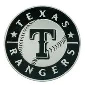 Fan Mats Texas Rangers 3D Chrome Metal Emblem