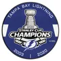 Fan Mats Tampa Bay Lightning Hockey Puck Rug - 27In. Diameter, 2020 Nhl Stanley Cup Champions