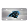 Fan Mats Carolina Panthers 3D Stainless Steel License Plate