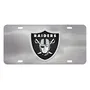 Fan Mats Las Vegas Raiders 3D Stainless Steel License Plate