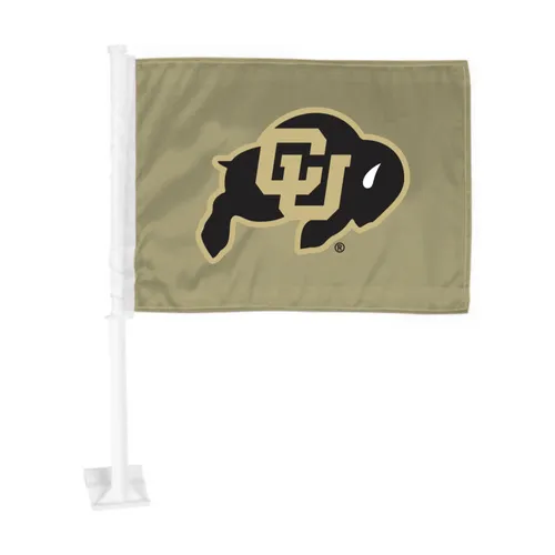 Fan Mats Colorado Buffaloes Car Flag Large 1Pc 11" X 14"