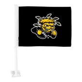 Fan Mats Wichita State Shockers Car Flag Large 1Pc 11" X 14"